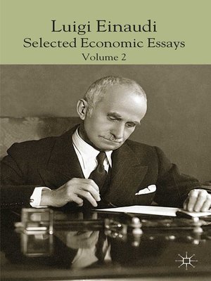 cover image of Luigi Einaudi